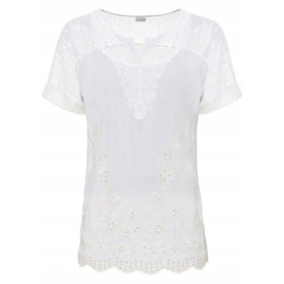 Bodyflirt Ivory Blouse with Lace