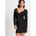 Bodyflirt Black Sparkly Wrap Dress-Dress-Bodyflirt-10/12-Black-Miss Bella