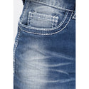 Arizona Blue Worn Slim Fit Jeans-Jeans-Arizona-16-31in-Blue-Miss Bella