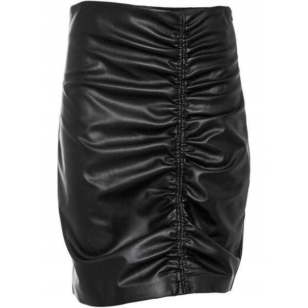 Bodyflirt Black Pleather Skirt-Skirts-Bodyflirt-Miss Bella
