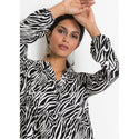 Bodyflirt Zebra Print Tunic Dress-Dress-Bodyflirt-12-Black-Miss Bella