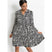 Bodyflirt Zebra Print Tunic Dress-Dress-Bodyflirt-12-Black-Miss Bella