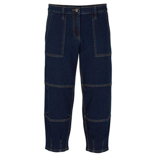 bonprix Dark Denim Cropped Jeans-Jeans-bonprix-14-Blue-Miss Bella
