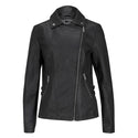 bonprix Black Faux Leather Biker Jacket-Jacket-bonprix-30-Black-Miss Bella