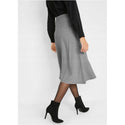 bonprix Maite Kelly Grey Knitted Skirt-Skirts-bonprix-26/28-Grey-Miss Bella