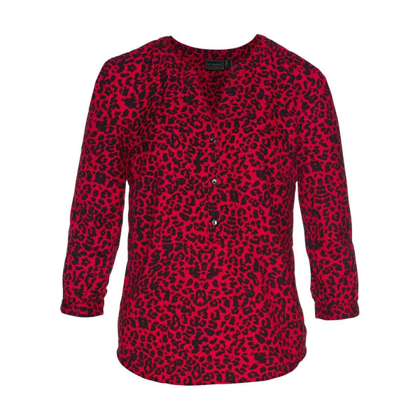 bonprix Red Leopard Print Tunic-Tunic-bonprix-Miss Bella
