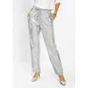 bonprix Shinny Print Jersey Trousers-Trousers-bonprix-20-Silver-Miss Bella