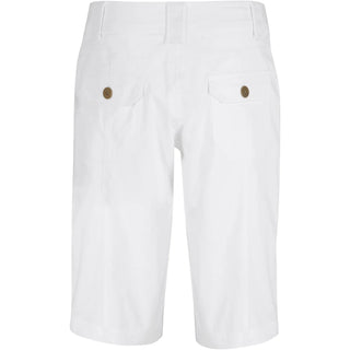bonprix White Cotton Shorts-Shorts-bonprix-24-White-Miss Bella
