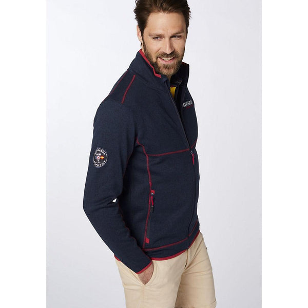 Navigator Men Soft Fleece Outdoor Jacket Navy Size L (48)-Navigator-Miss Bella