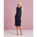 Nightingales Dress with Lace Jacket Navy UK 10-Suit-Nightingales-UK 10-Miss Bella