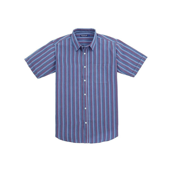 Premier Man Short-Sleeve Soft Touch Stripe Shirt S 36-38-Shirt-Premier Man-S 36-38-Miss Bella