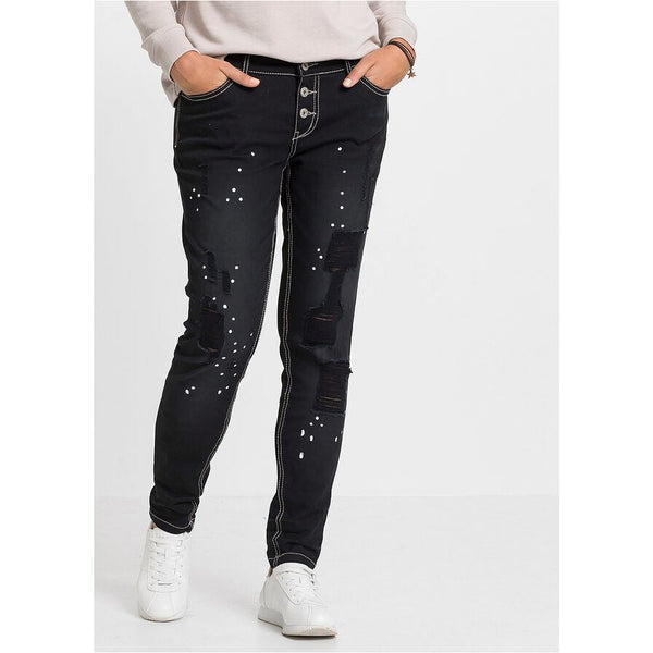 Mens Casual Stretch Skinny Jeans Trousers Denim Ripped Distressed Pants  Streets | eBay