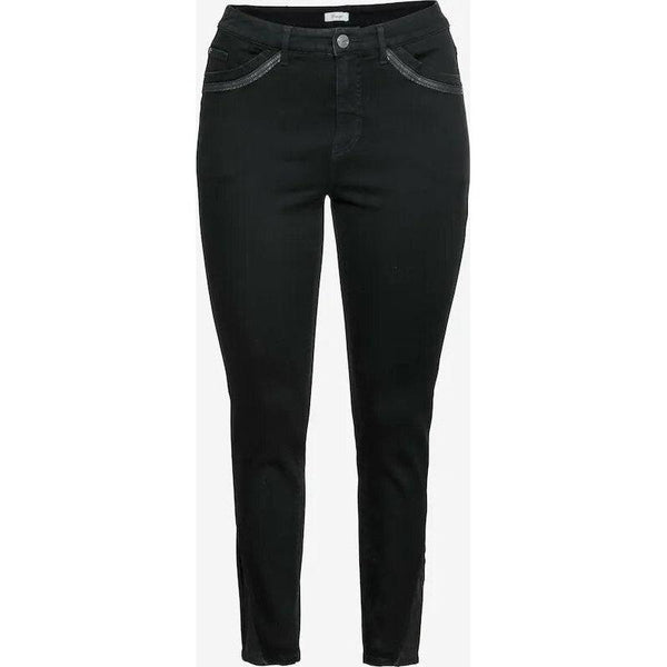 Sheego Skinny Stretch Jeans Black UK 28 | Miss Bella